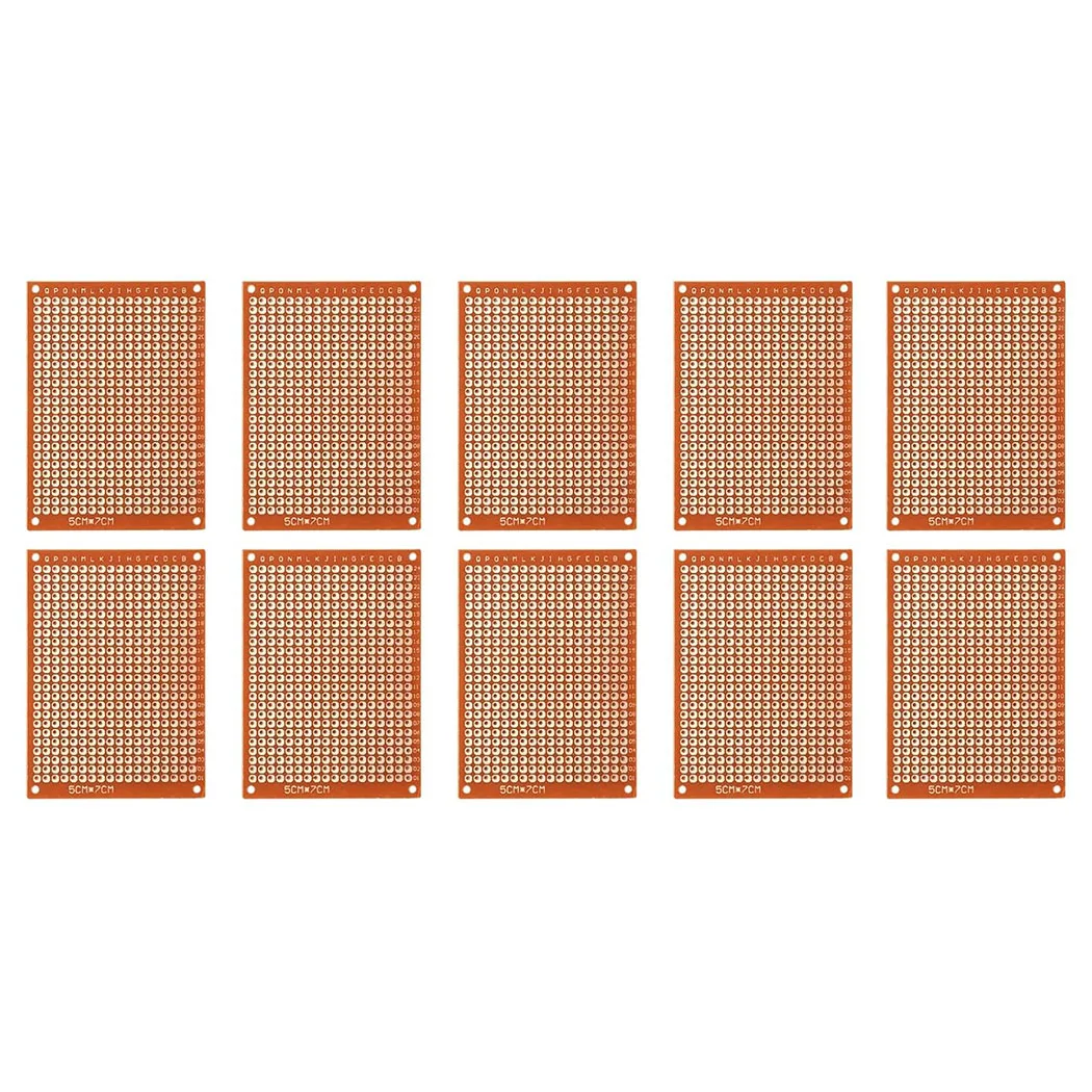 PCB-Prototyp-Platine 5x7cm Protoboard Leiterplatte Steckbrett 432 – Bild 4