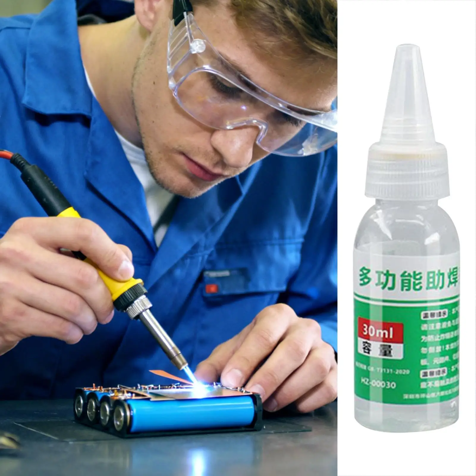 Flüssiges Lötfutter zur Reparatur und Schweißung, Flüssigflussmittel – Bild 3