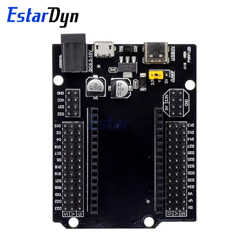 ESP32-Entwicklungsboard TYPE-C USB CH340C WiFi+Bluetooth Extrem geringer Stromverbrauch Dual Core