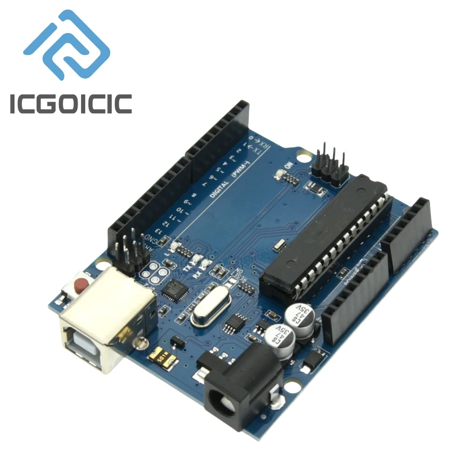 Arduino UNO R3 Entwicklungsboard mit USB-Kabel, ATmega328P ATmega16U2 – Bild 3