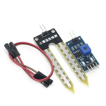 Intelligenter Bodenfeuchtesensor für Arduino DIY Roboter-Auto Feuchtigkeitserkennung Elektronik (5 Stück)