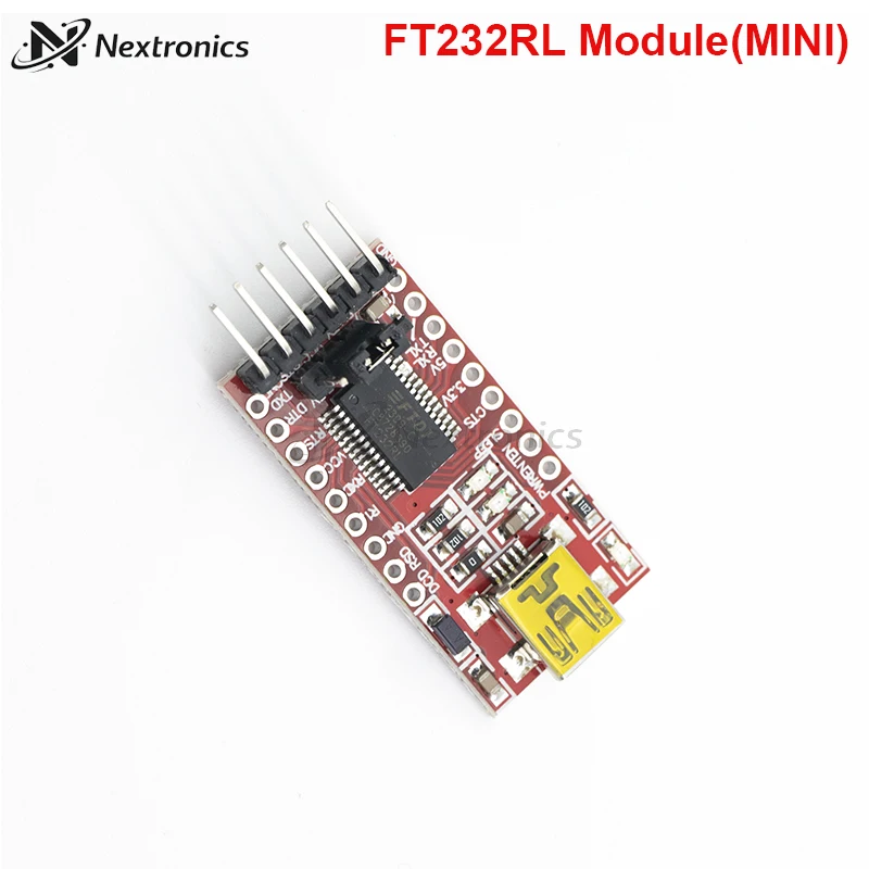 FT232RL FTDI USB zu TTL Serieller Adapter Modul MINI Typ-C 3,3V 5V Konverter für Arduino Pro Mini MCU