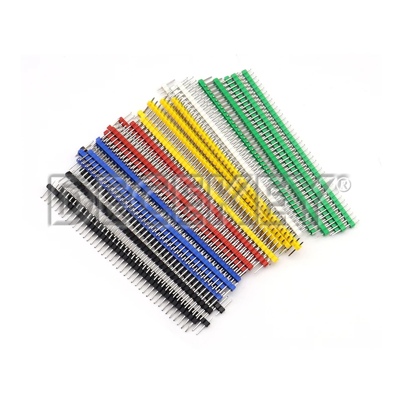 40 Pin Zerbrechliche Pin Header 2,54mm Einreihige Stecker (30 Stück) – Bild 2