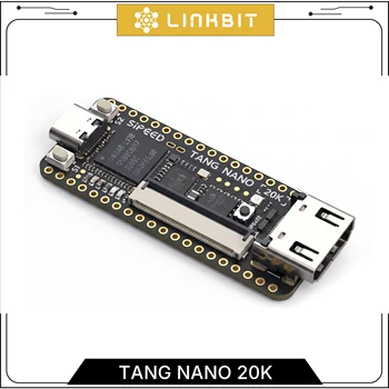 Sipeed Tang Nano 20K FPGA Entwicklungsboard 64Mbit SDRAM Mehrfache Videoausgänge Optionaler Lötpin RISC-V