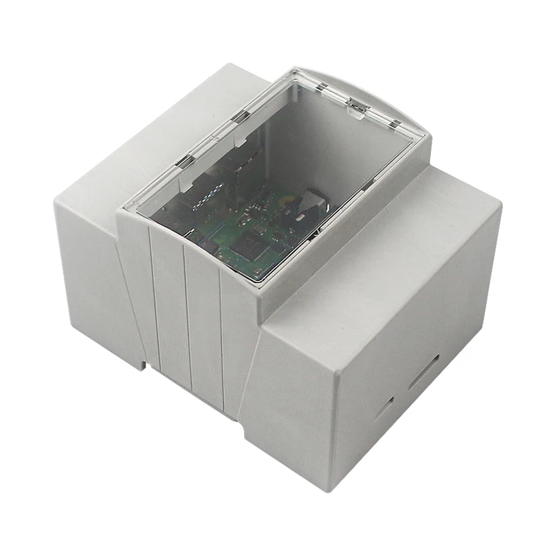Raspberry Pi 5 4 3 ABS-Gehäuse, Elektrokasten, DIN-Schiene, modulares – Bild 3
