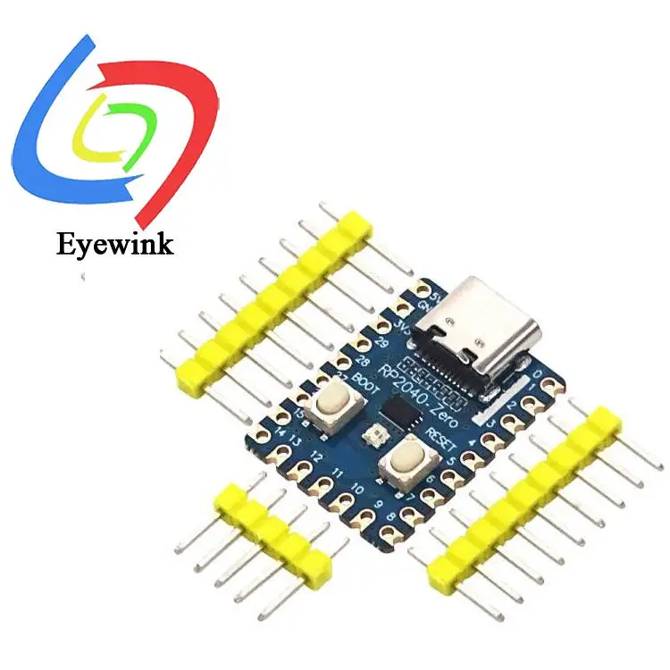 Raspberry Pi RP2040 Zero Mikrocontroller PICO Development Board Modul Dual-Core Cortex M0+ Prozessor 2 MB