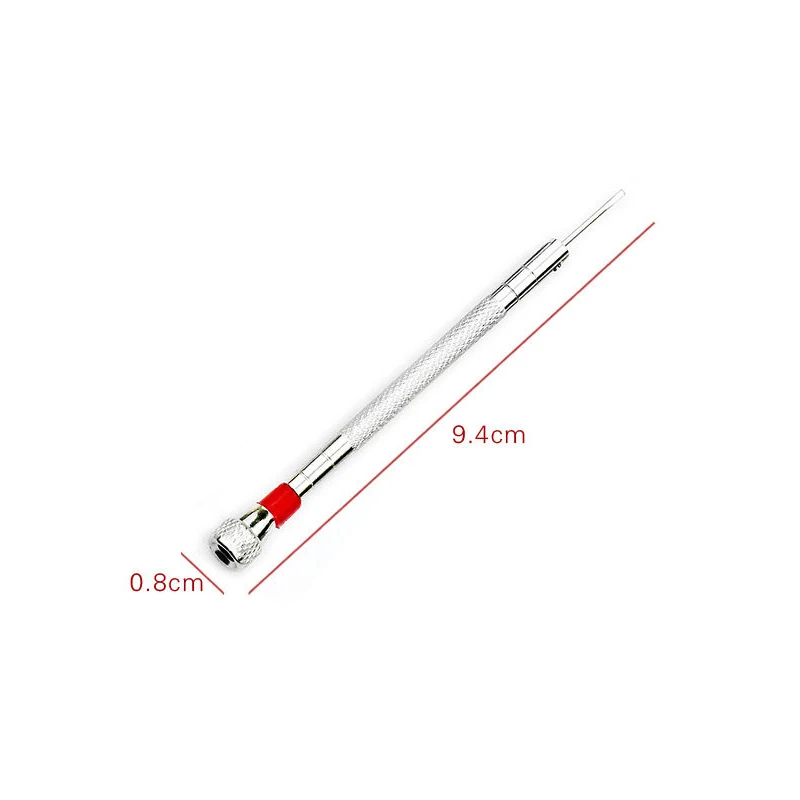 0,8-1,6 mm Stahl-Schraubendreher für die Uhrenreparatur, tragbare – Bild 5