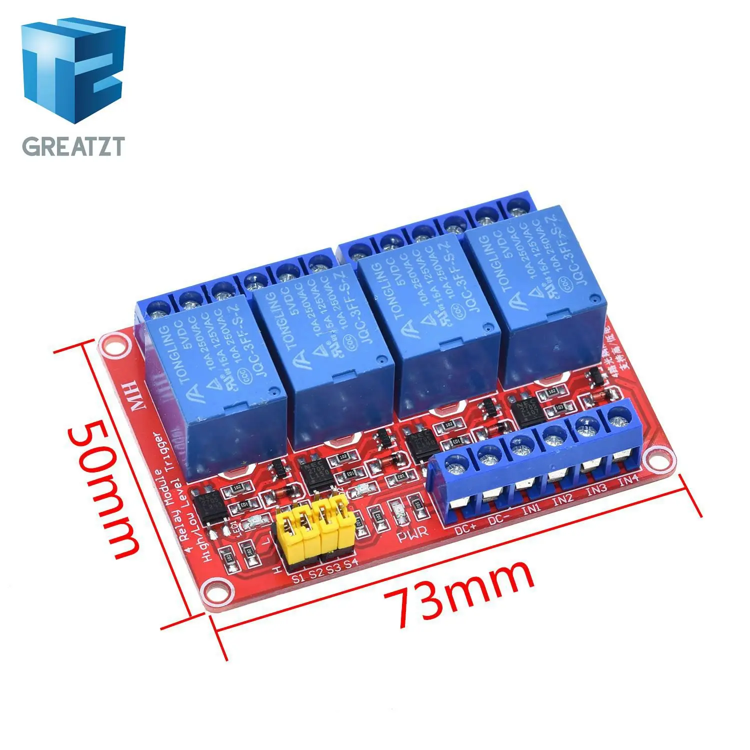 Relaismodul 1 2 4 6 8 Kanal 5V 12V Relaismodul Board Shield – Bild 4