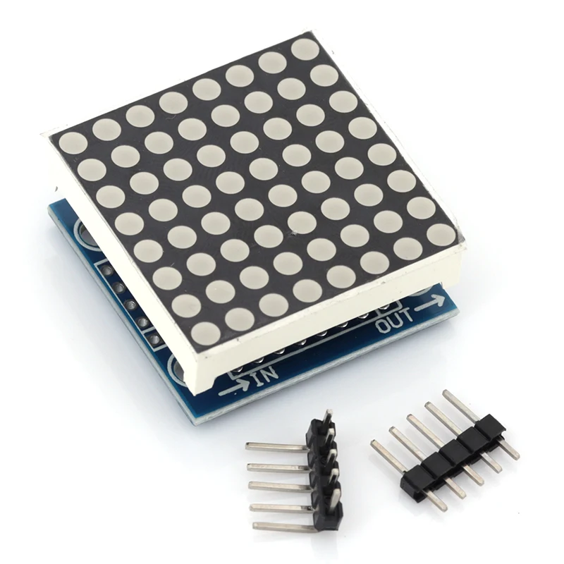 MAX7219 Dot-Matrix-Modul mit Kaskadensteuerung, MCU-Steuerung – Bild 3