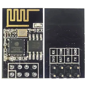 ESP-01S Wifi-Modul, geringer Stromverbrauch, 8-poliger serieller Port zum WIFI-Modul, drahtloses