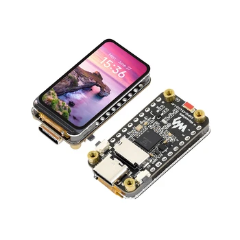 ESP32-C5-LCD-1.47 ESP32-C5 1,47-Zoll-LCD-Entwicklungsboard mit 172×320 Pixeln, 262K Farben, 4MB, unterstützt