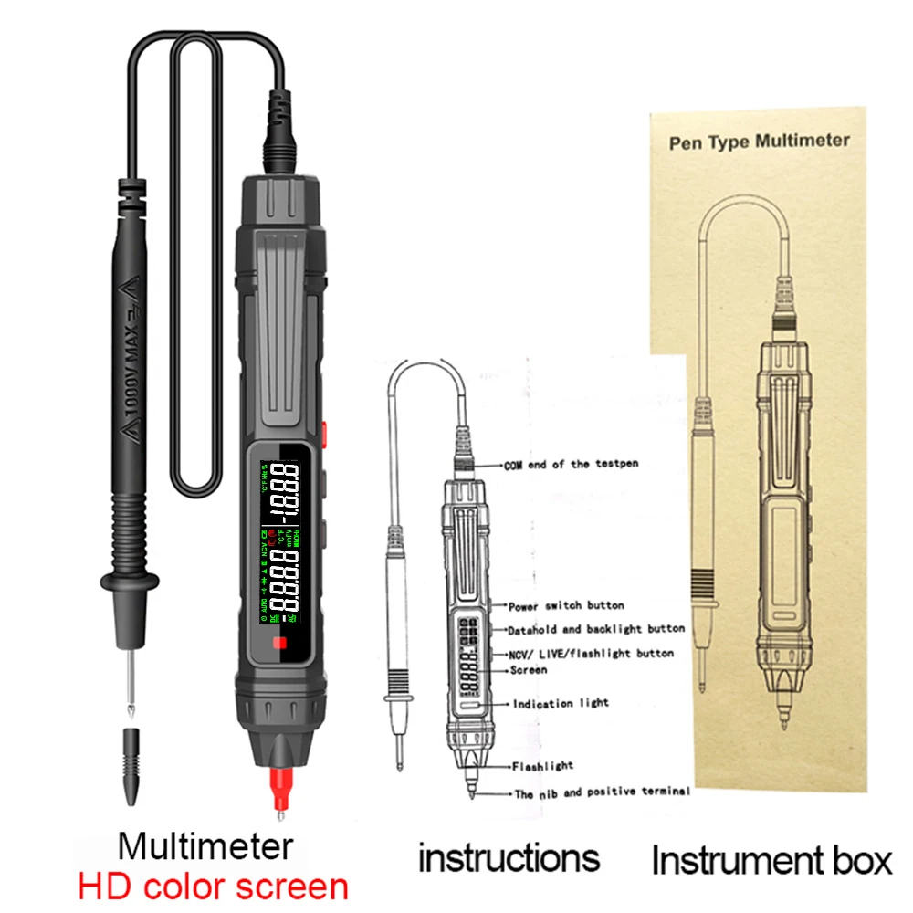 Intelligentes Digitalmultimeter, 6000 Zählungen, berührungslos – Bild 6