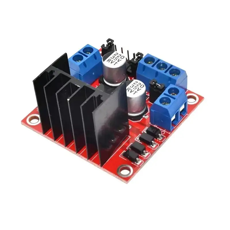 L298N Motortreiber-Modul DC Schrittmotor-Steuerplatine für Smart Car – Bild 4
