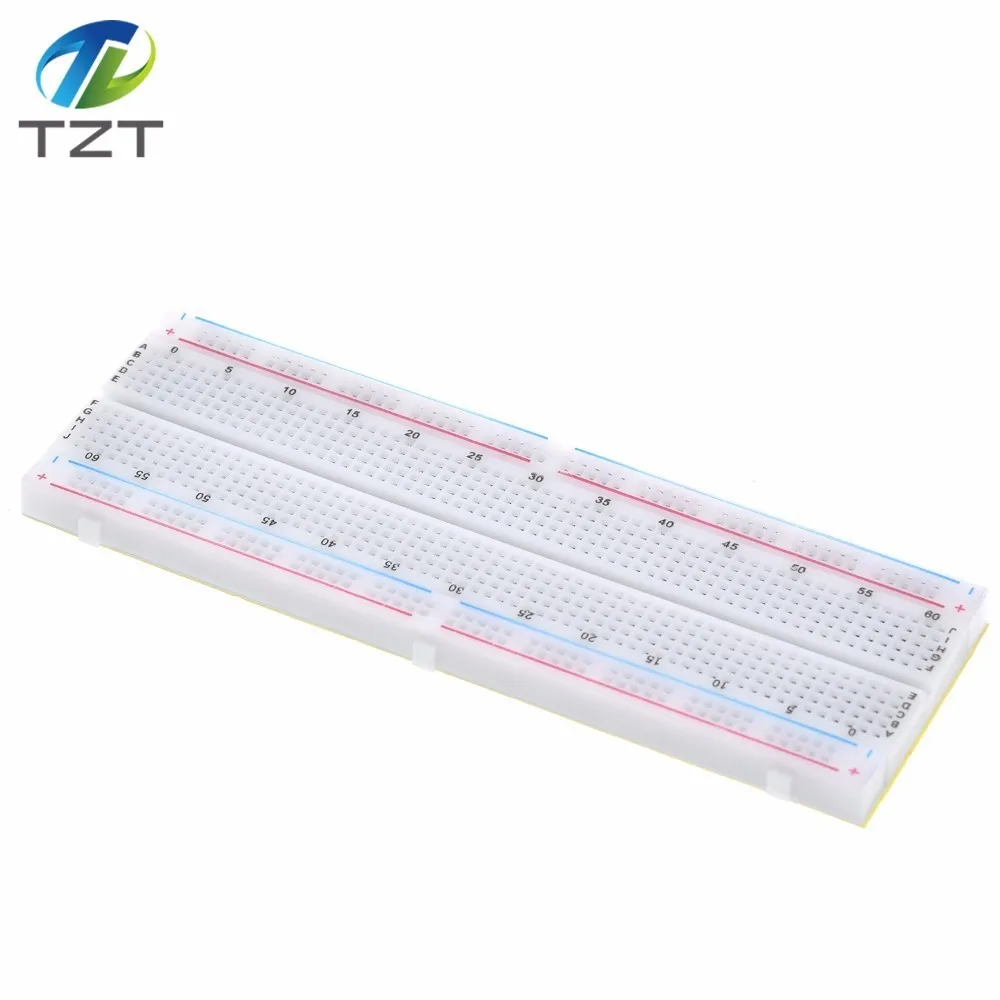 Breadboard 830 Point Solderless PCB Bread Board MB-102 MB102 Test – Bild 3