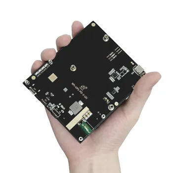 Raspberry Pi 5 4B UPS mit PD Schnellladung Typ C Unterbrechungsfreie Stromversorgung 9600mAh 25W Powerbank 5V
