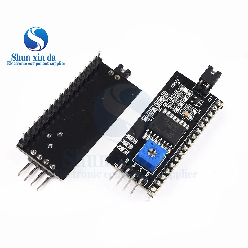 LCD1602 1602 LCD-Modul Blau/Gelb Grüner Bildschirm 16x2 Zeichen – Bild 4