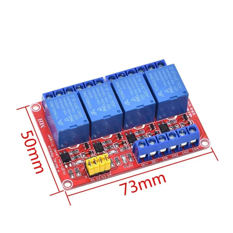 1 2 4 8 Kanal 5 V/12 V Relaismodul-Board-Abschirmung – Bild 2
