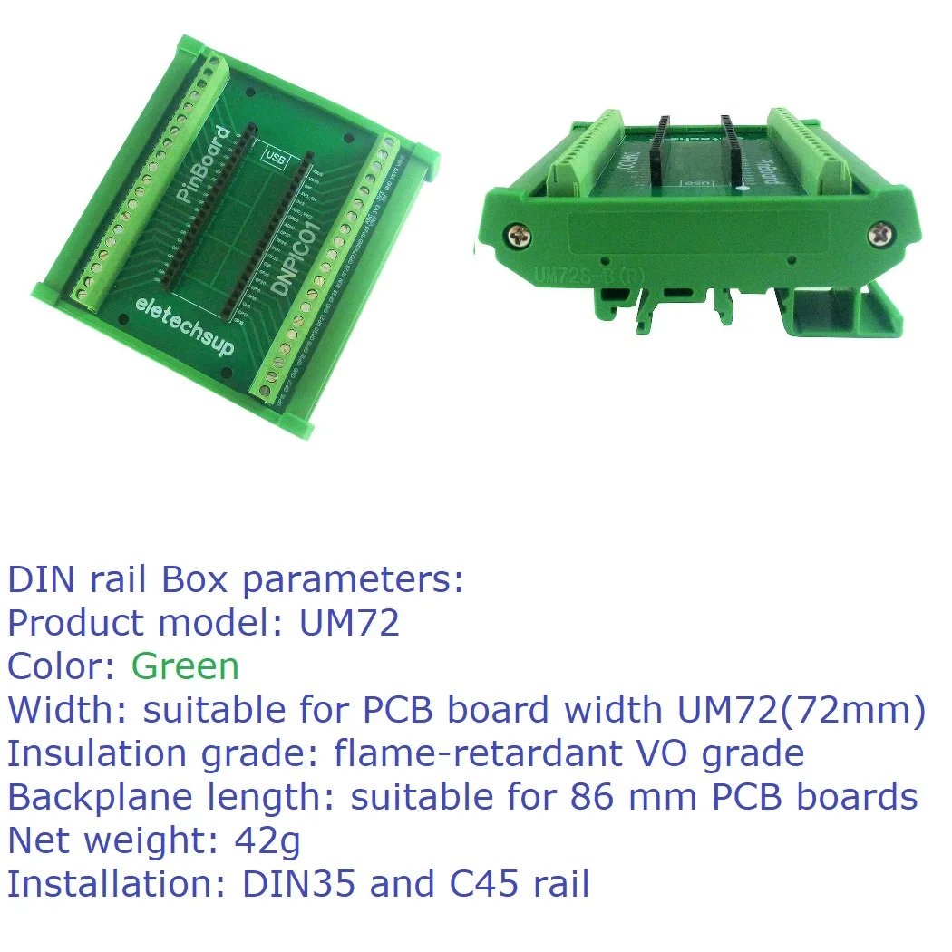 DIN-Schienenmontage-Schraubklemmenblock-Adapter GPIO-Erweiterungsmodul – Bild 2