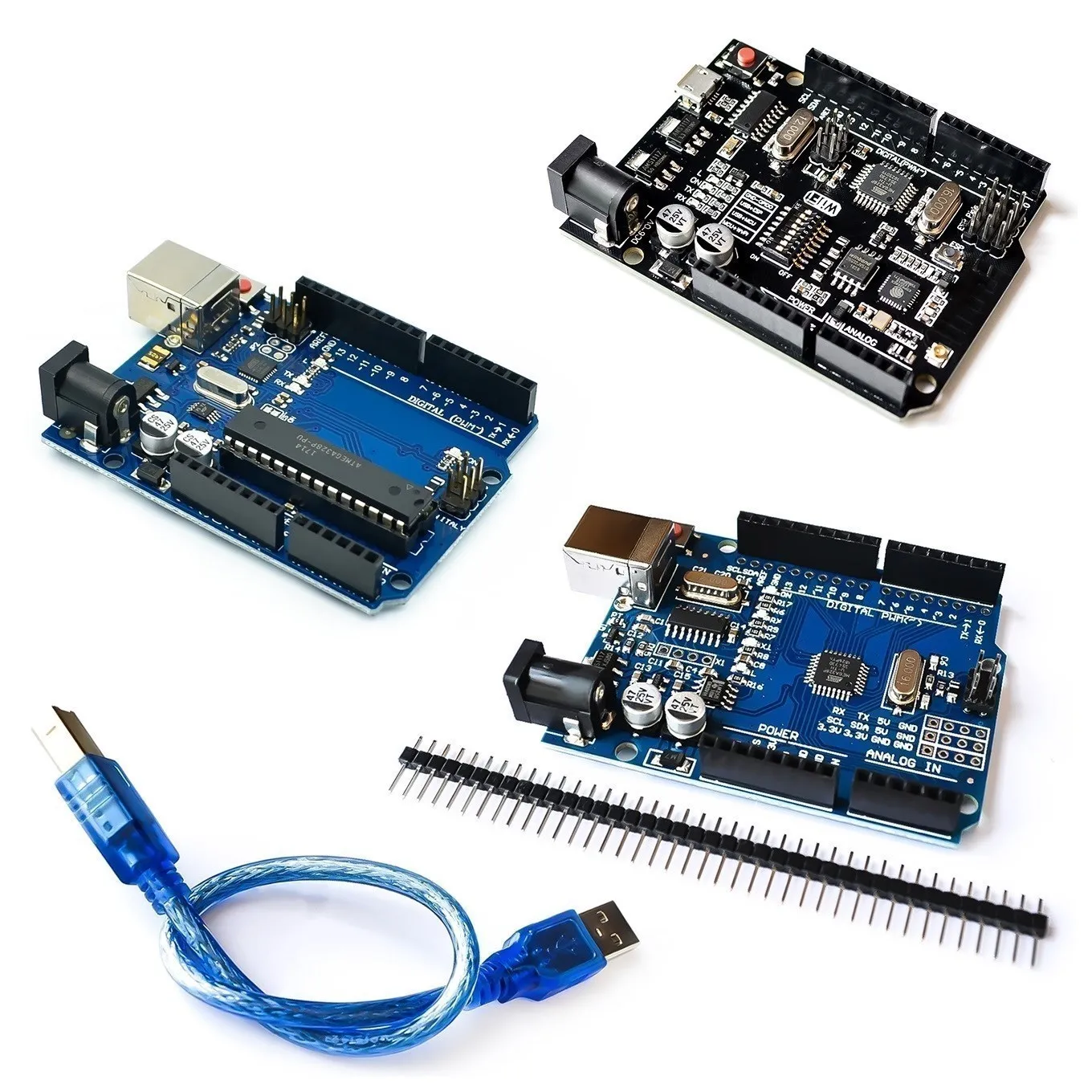 UNO R3 Box ATMEGA16U2 /UNO+WiFi R3 ATMEGA328P Chip CH340G Für Arduino UNOR3 Entwicklung Board forWeMos ESP8266
