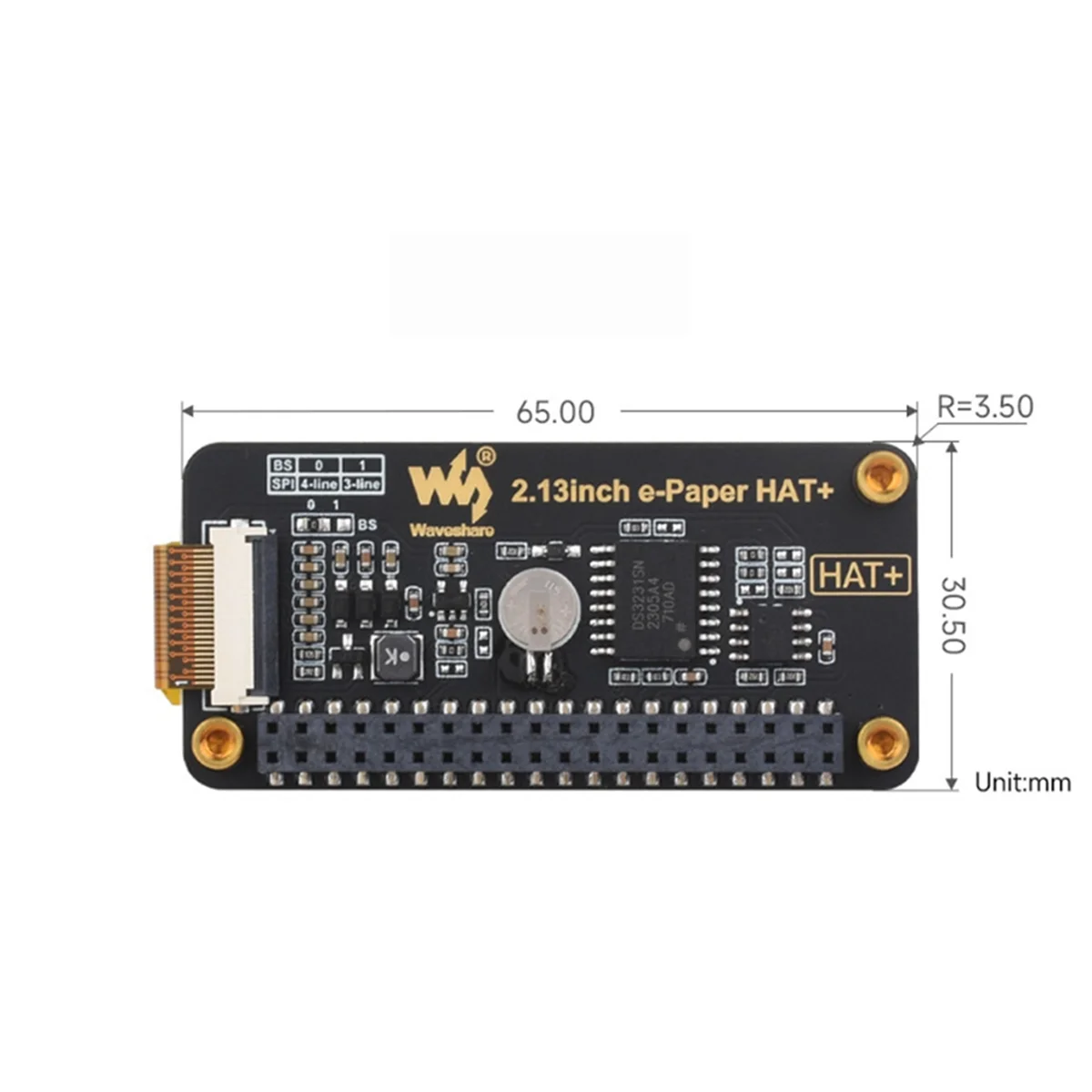 Wave share 2,13 Zoll E-Ink Display Modul Hut 250x122 E-Paper Bildschirm für Raspberry Pi Serie Mainboard