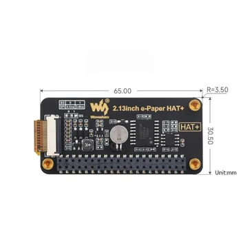 Wave share 2,13 Zoll E-Ink Display Modul Hut 250x122 E-Paper Bildschirm für Himbeer Pi Serie Mainboard Jetson