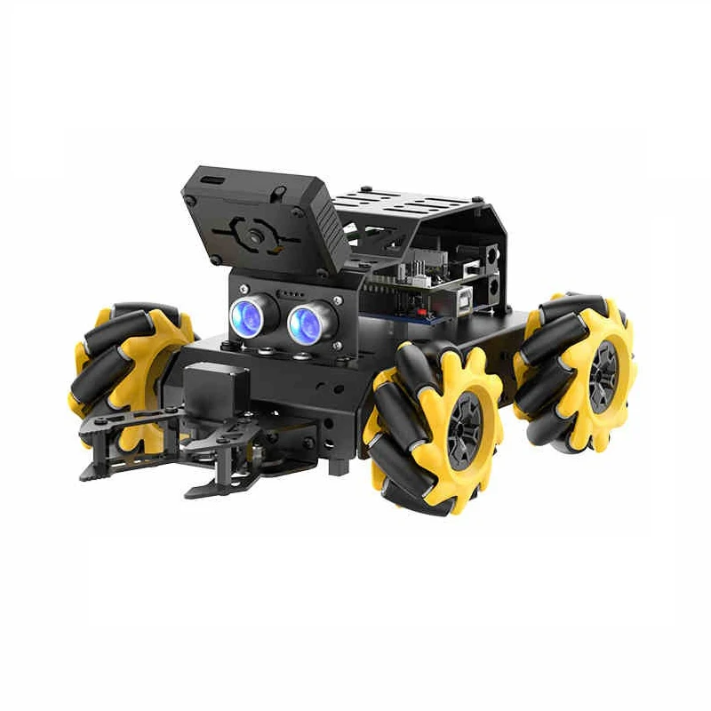4WD Omnidirektionales Mecanum-Roboterauto mit Klaue AI Visuelle Erkennung Tracking für Arduino DIY Kit für UNO