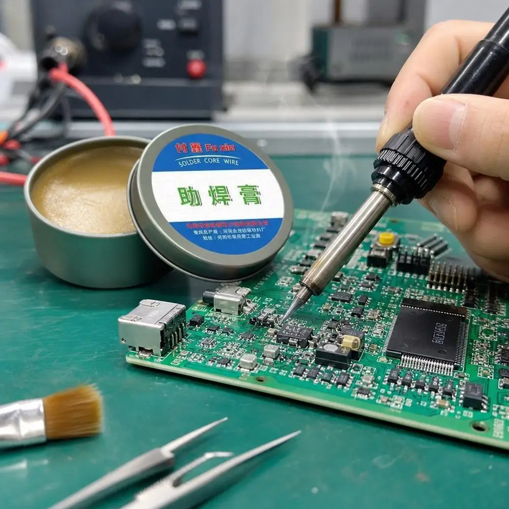 Lötpaste mit Rosin-Flussmittel 35g/100g Bleifreies Schweißflussmittel – Bild 3