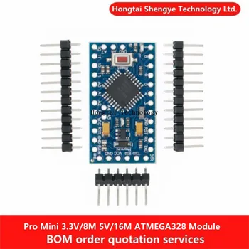 Pro Mini 3,3 V/8 M 5 V/16 M ATMEGA328 ATMEGA328P-AU Interaktives Medienmodul für Arduino