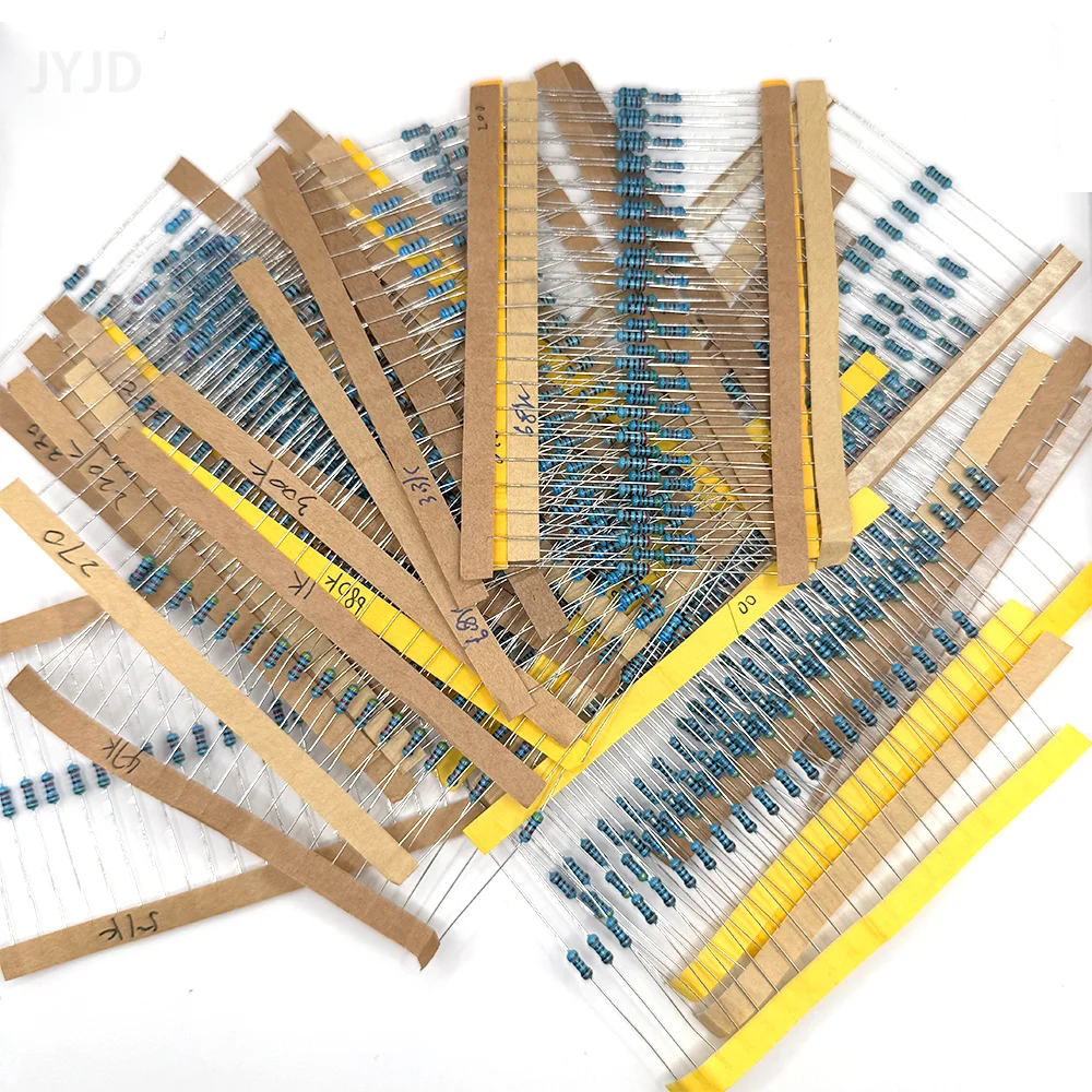 30 Arten 1/4 W Widerstand 1 % Metallschichtwiderstandspaket – Bild 3