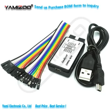 USB Logic Analyzer Mikrocontroller, geeignet für ARM FPGA Debugging-Tool, 24M Sampling, 8 Kanäle