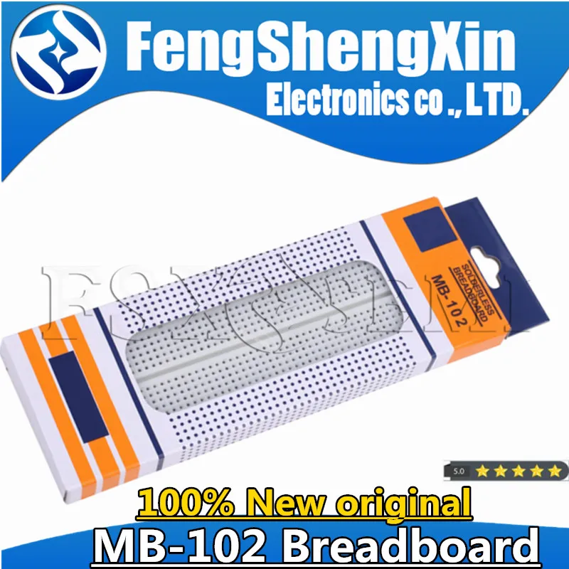 MB102 Prototyp-brotschneidebrett Für DIY KIT MB-102 Protoboard PCB Board BreadBoard 165 × 55 × 10mm 830 Loch