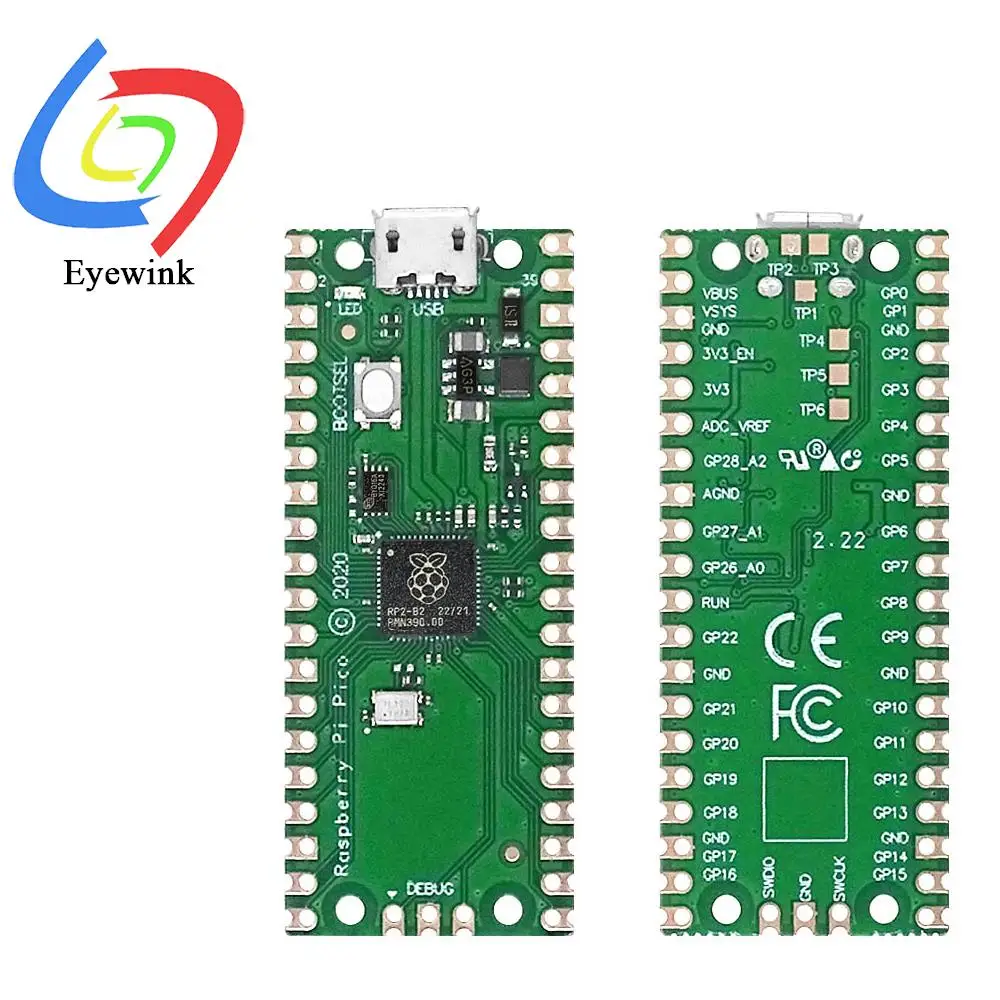 RP2040 PICO Raspberry Pi Entwicklungsboard Raspberry PI W Dual Core – Bild 2