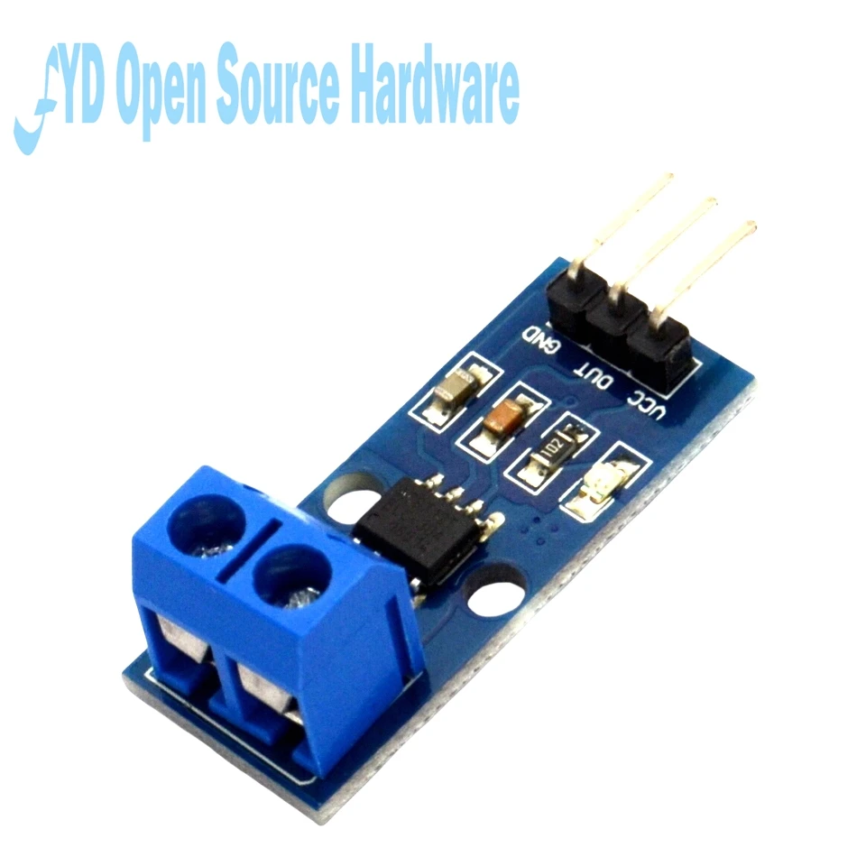ACS712 5A 20A 30A Range Hall Strom Sensor Modul ACS712 Modul – Bild 6