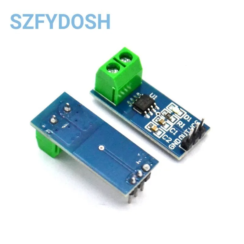 Halls trom sensor modul acs712 Modul 5a 20a 30a Halls trom sensor – Bild 6