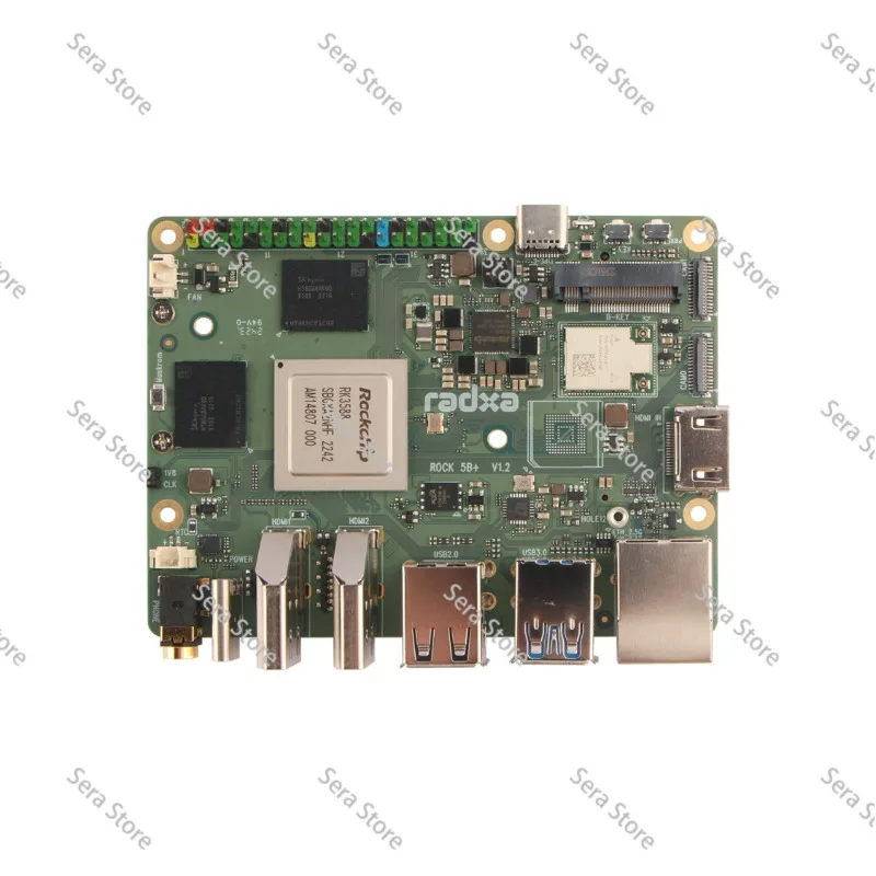 Radxa ROCK 5B + Entwicklungsboard RK3588 8-Kern-CPU unterstützt 8K HDMI und WiFi 6