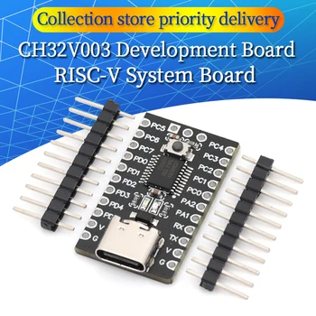 CH32V003 Entwicklungsboard Mindestsystemplatine Kernplatine RISC-V CH32V003F4P6 Mikrocontroller-Modul