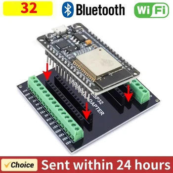 ESP32 Entwicklungsboard WiFi + Bluetooth Modul Ultra-Niedriger Stromverbrauch Dual-Core NodeMCU-32 32D 32U