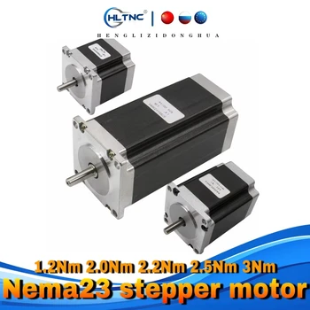 Nema23 Schrittmotor 1,2Nm / 2,0Nm / 2,2Nm / 2,5Nm / 3Nm 3A 56mm 76mm 82mm 100mm 112mm Länge für 3-Achsen