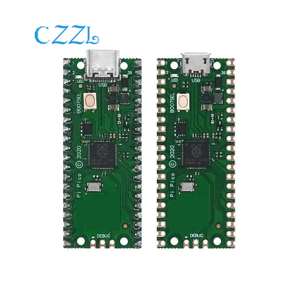Raspberry Pi Pico Board RP2040 Dual-Core 264 KB ARM Low-Power-Mikrocomputer Hochleistungs-Cortex-M0+-Prozessor