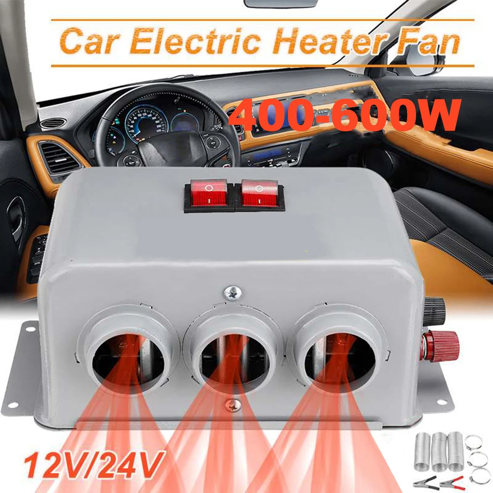 400W-600W 12V/24V Auto Heizlüfter Defroster defogging Kühler Trockner Demister Auto Tragbare Heizung Auto