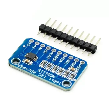 ADS1115 ADC Analog-Digital-Wandlermodul mit programmierbarem Verstärkungsverstärker 16 Bit I2C 2,0 V bis 5,5 V