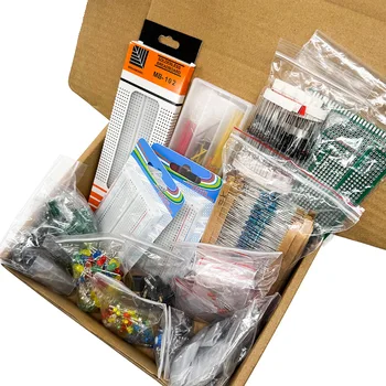 Elektronische Komponenten Kit Ultimate Edition Verschiedene Gemeinsame Kondensatoren Widerstände (2110 Stück)