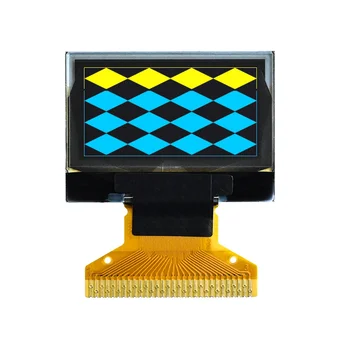 0,96 Zoll OLED-Display 128x64 Auflösung SSD1306-Treiber 30-Pin Lötanschluss Unterstützt