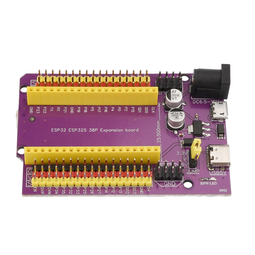 ESP32 Entwicklungs platine TYPE-C/MICRO USB CP2102 WiFi Bluetooth Dual Core ESP32-DevKitC-32 ESP-WROOM-32