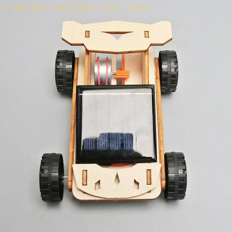 066B Solar-Rennwagen-Baukasten aus Holz, Wissenschaftsprojekt – Bild 4