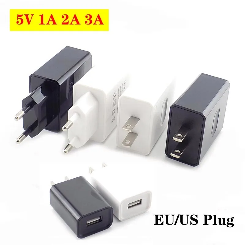 5V 1A 2A 3A Telefon Ladegerät Netzteil Reise USB Adapter Wand Desktop – Bild 2