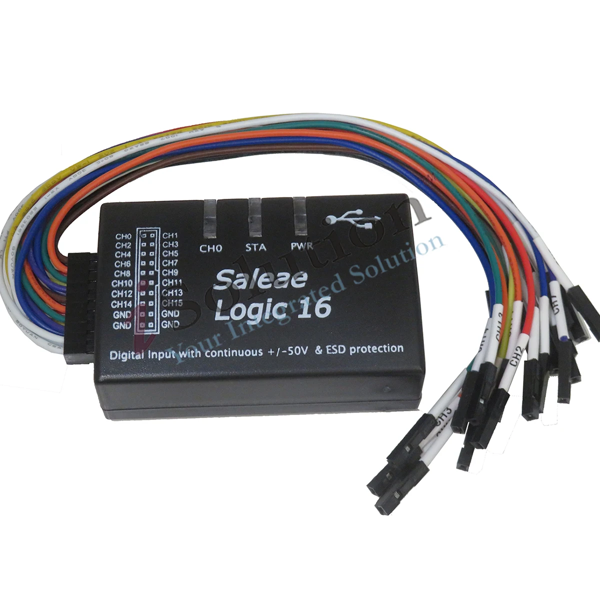 Saleae logic usb logic analyzer multi system für version sample rate 100m 16 kanäle instrumente
