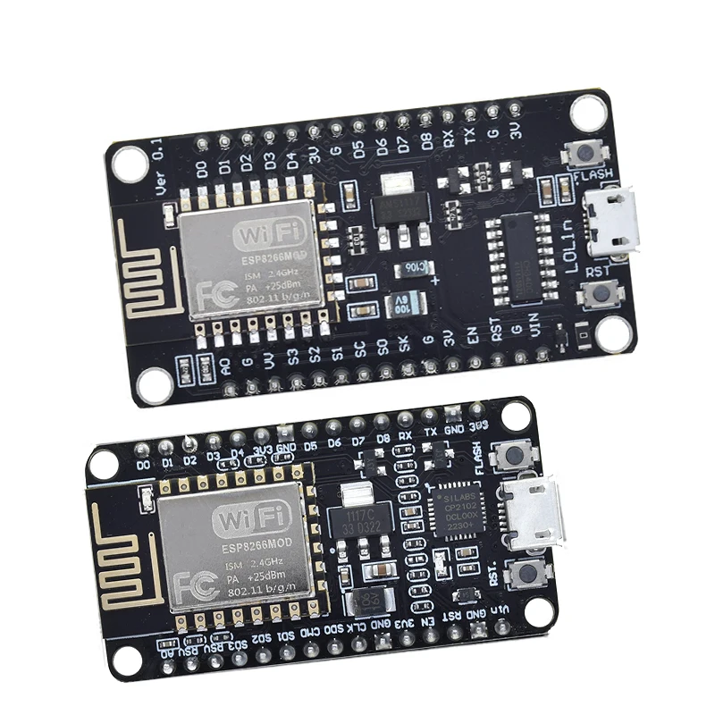 Drahtloses Modul CH340/CP2102/CH9102X NodeMcu V3 V2 Lua WIFI Internet der Dinge Entwicklungsboard basierend