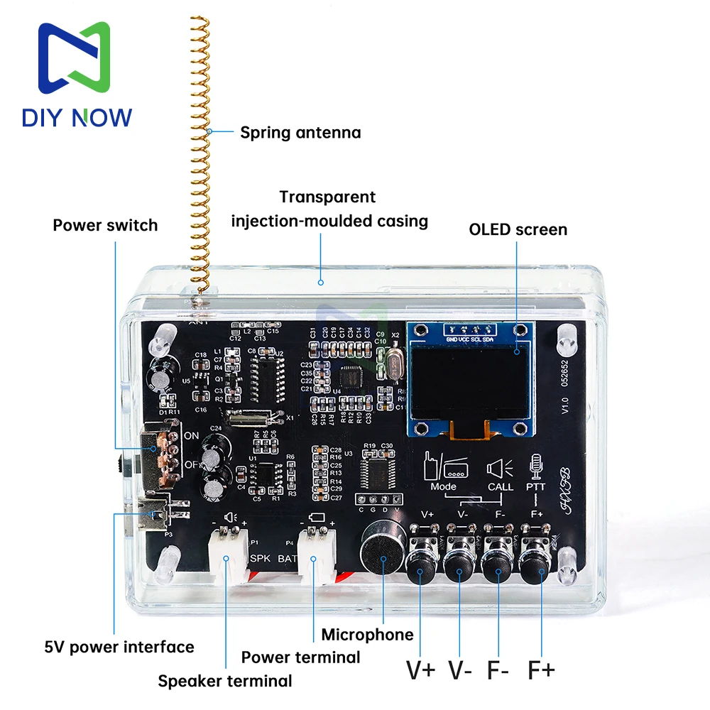 Elektronik-Kit, FM-Radio, DIY-Kit, intelligentes kabelloses – Bild 4