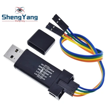 TZT 1/2/5er-Set ST-LINK V2 Mini STM8 STM32 Simulator Download-Programmierer mit Schutzhülle und Kabel